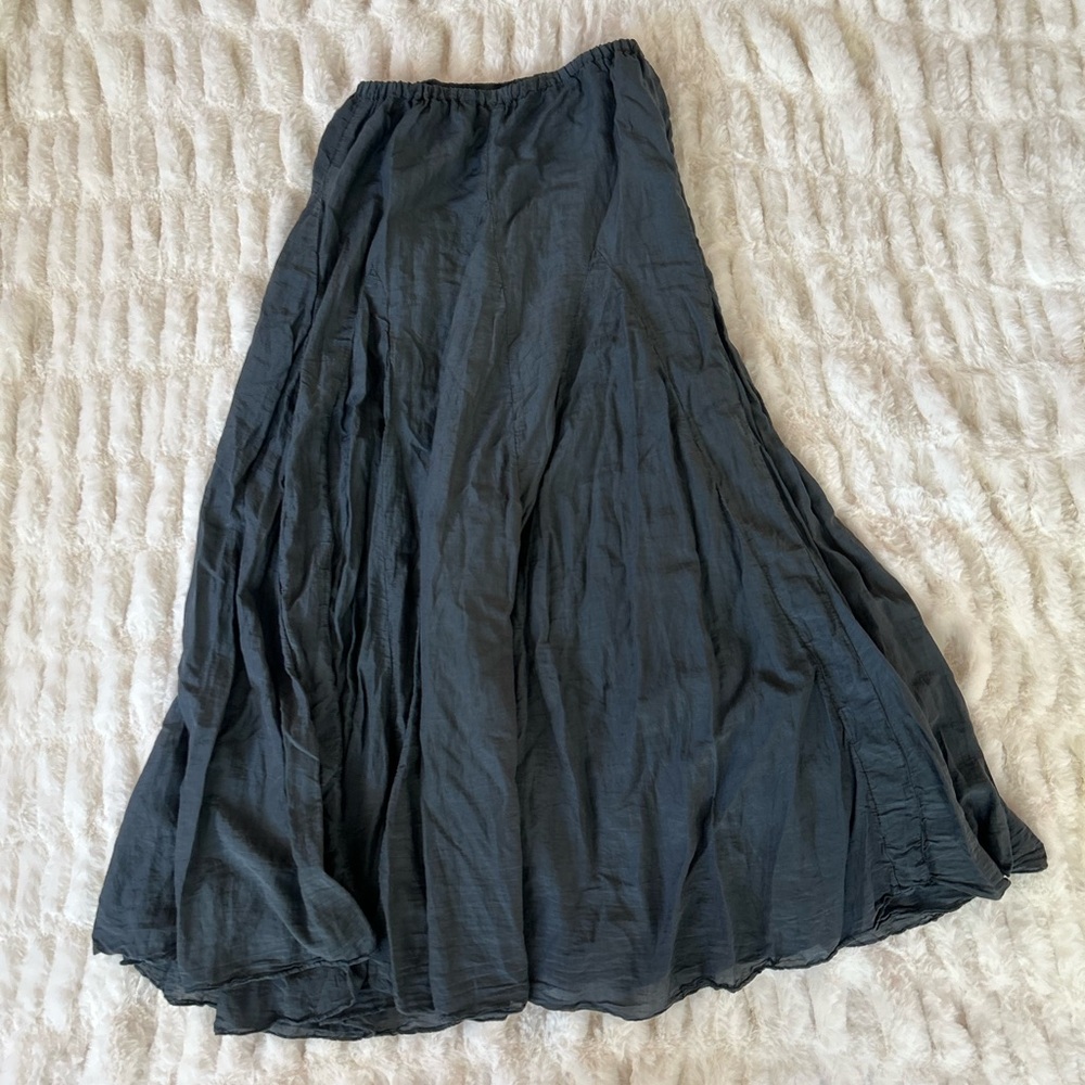 CP Shades Dark Gray Maxi Skirt - Picture 5 of 5